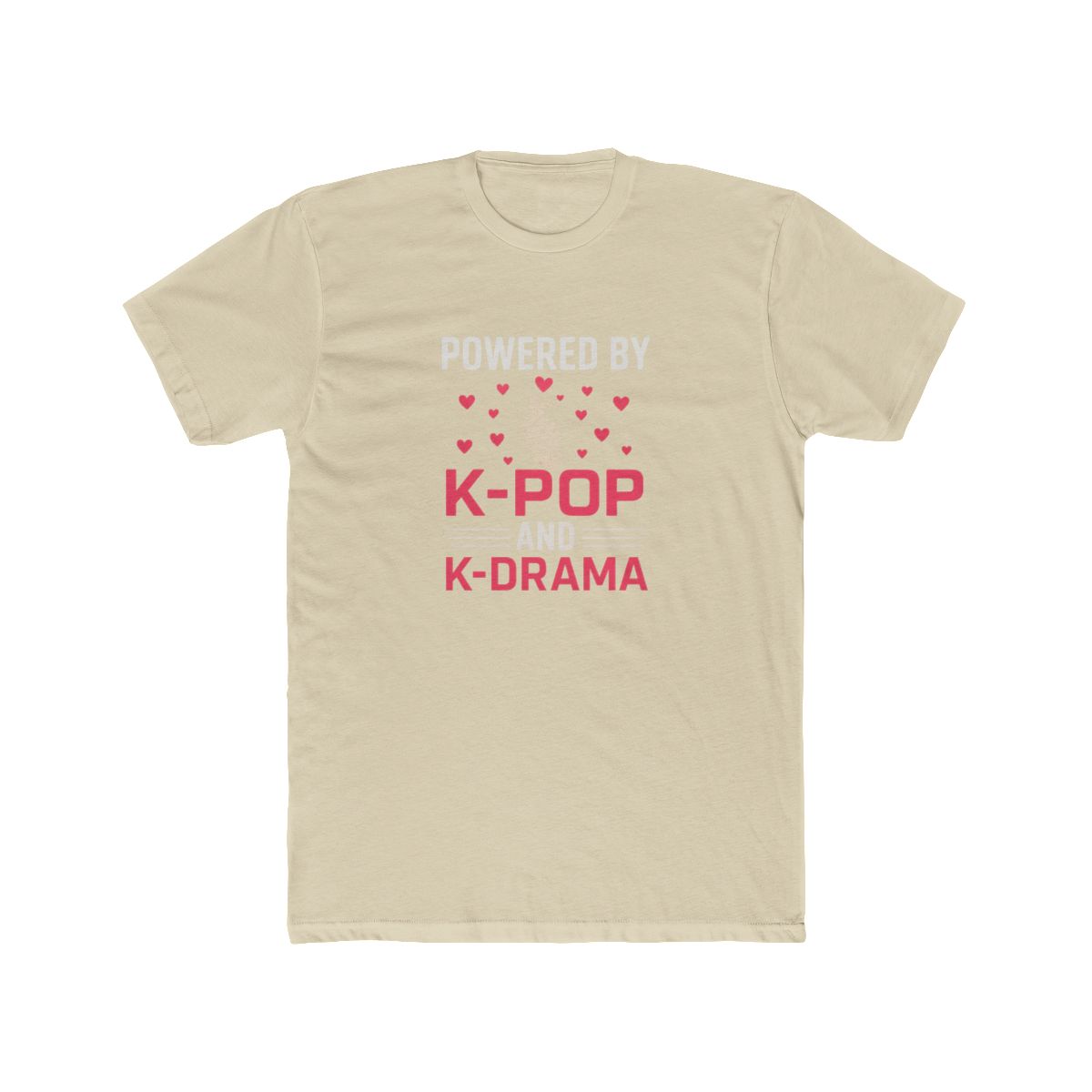 Powered by K-Pop & K-Drama Bold Graphic T-Shirt - alternate angle 5, merchandise