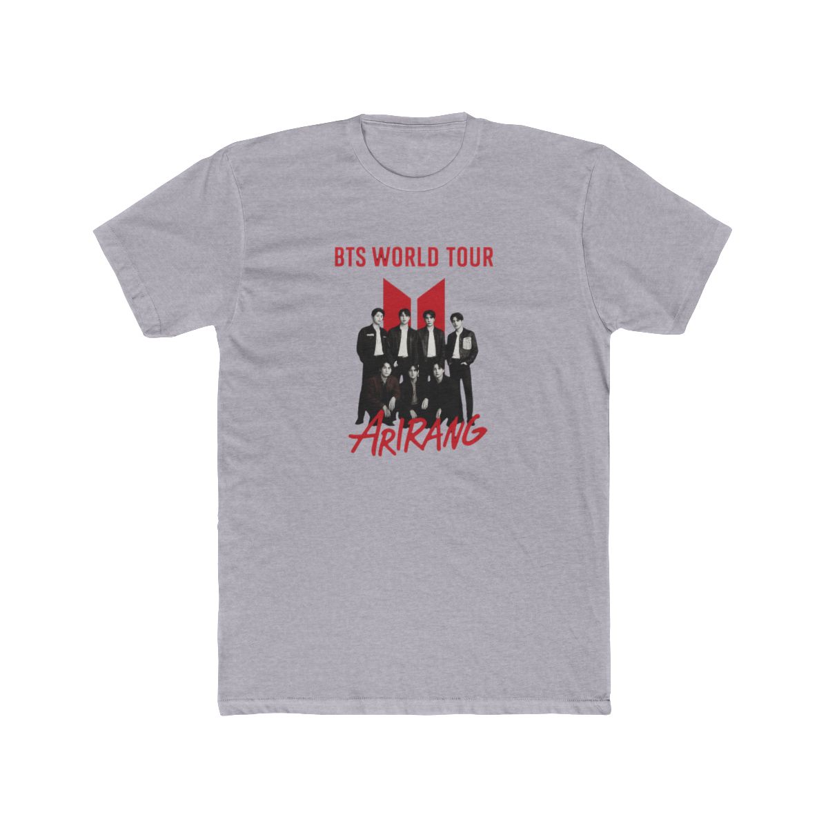 BTS "ARIRANG" Unisex Tee - alternate angle 2, merchandise