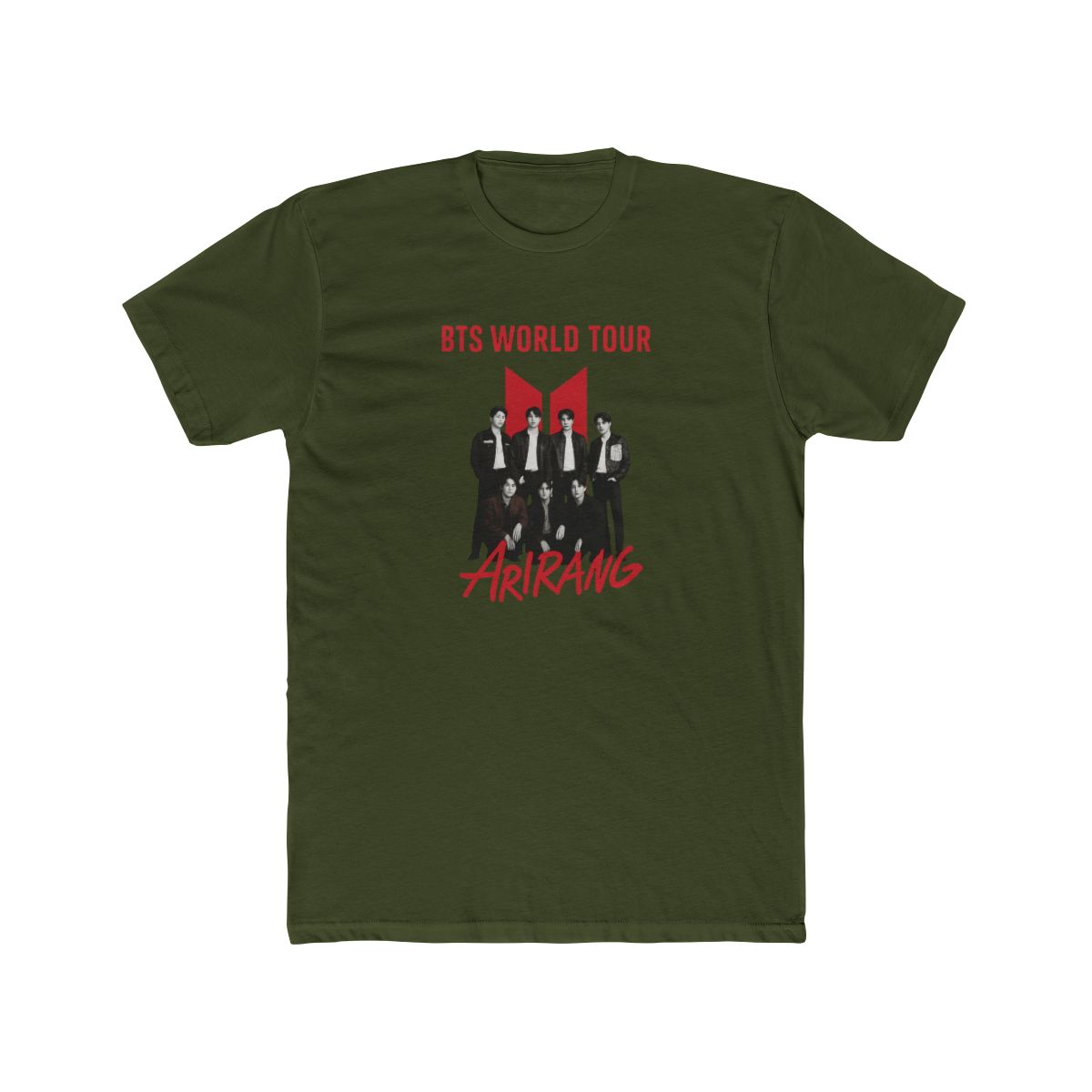 BTS "ARIRANG" Unisex Tee - alternate angle 4, merchandise
