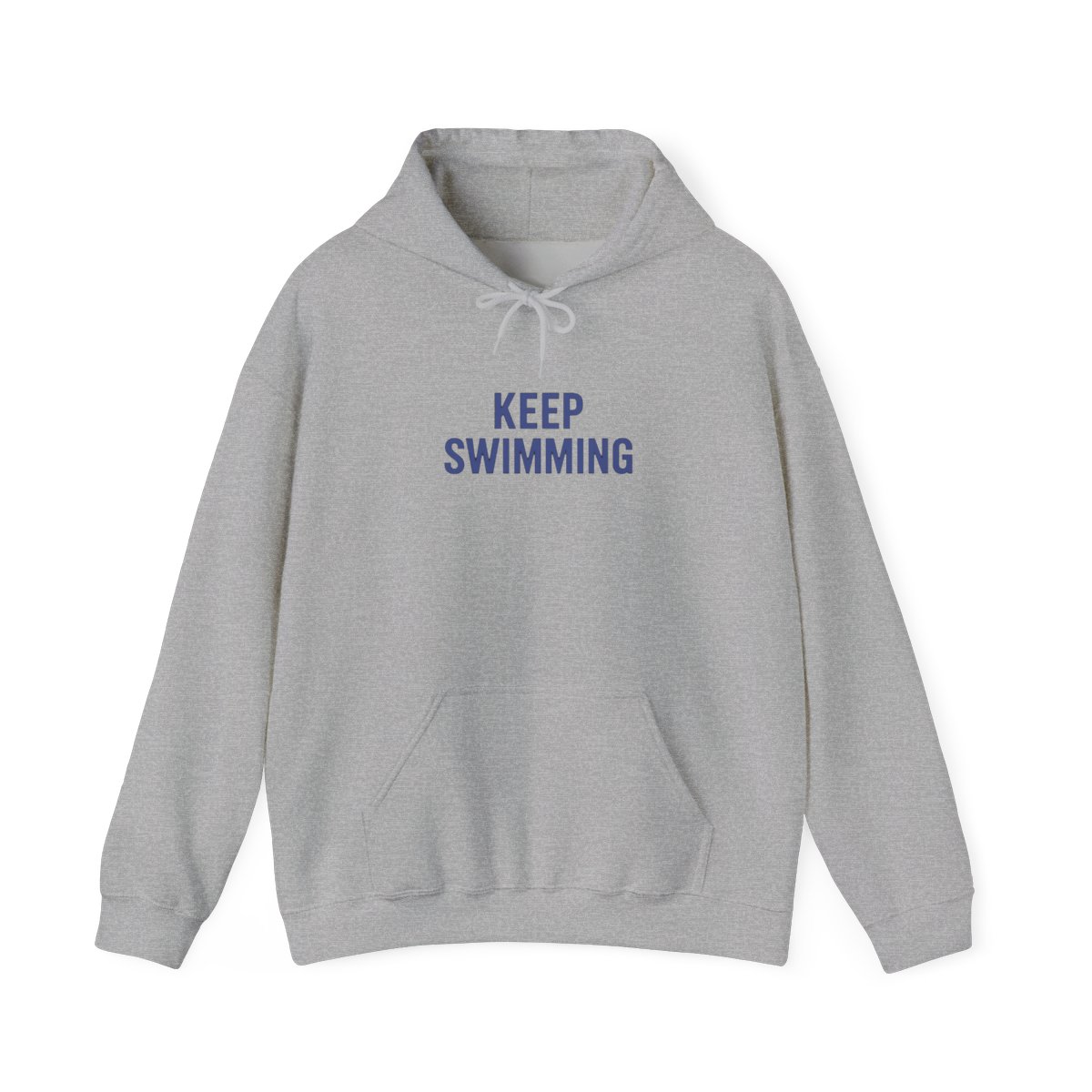 Handmade BTS-inspired Keep Swimming Jacket - Streetwear Blue Track Hoodie - alternate angle 4, merchandise