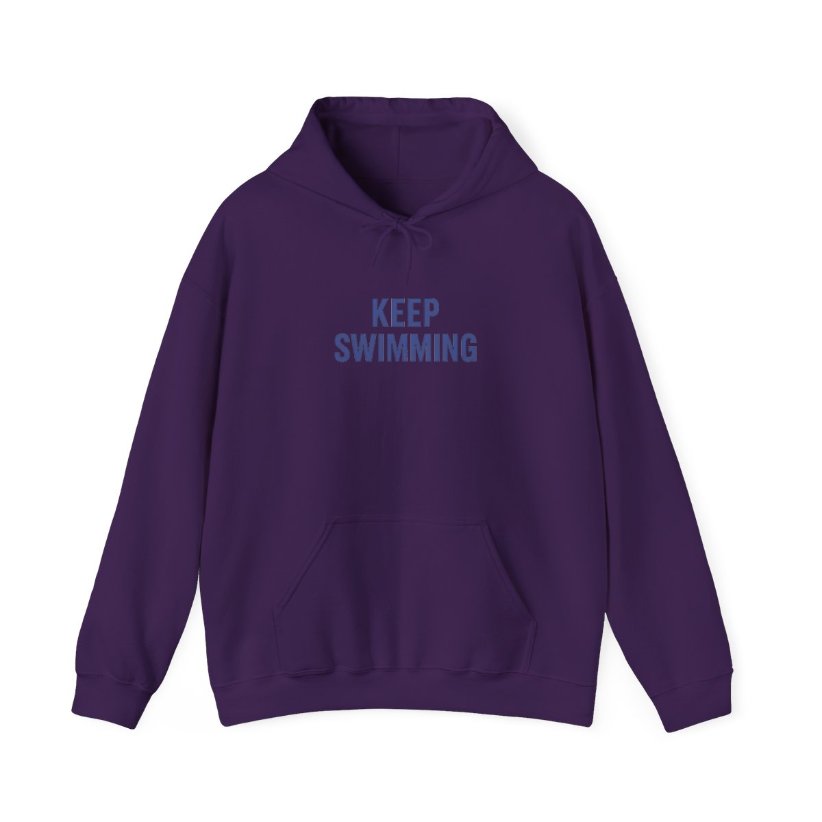 Handmade BTS-inspired Keep Swimming Jacket - Streetwear Blue Track Hoodie - alternate angle 4, merchandise