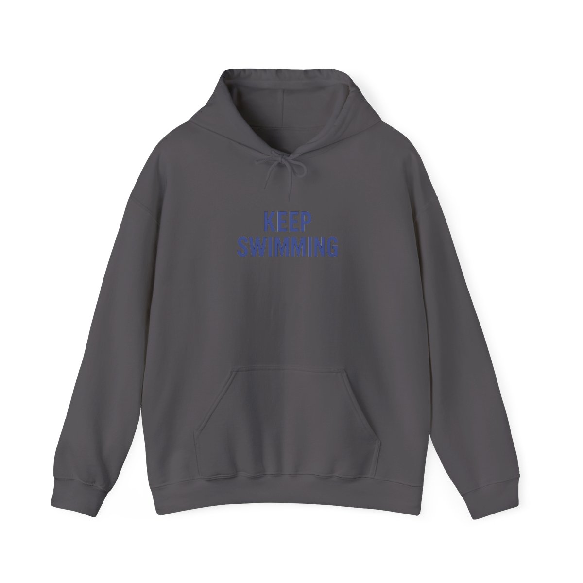 Handmade BTS-inspired Keep Swimming Jacket - Streetwear Blue Track Hoodie - Official Hoodies merchandise