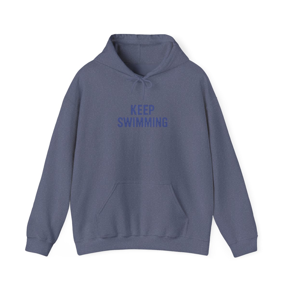 Handmade BTS-inspired Keep Swimming Jacket - Streetwear Blue Track Hoodie - alternate angle 2, merchandise