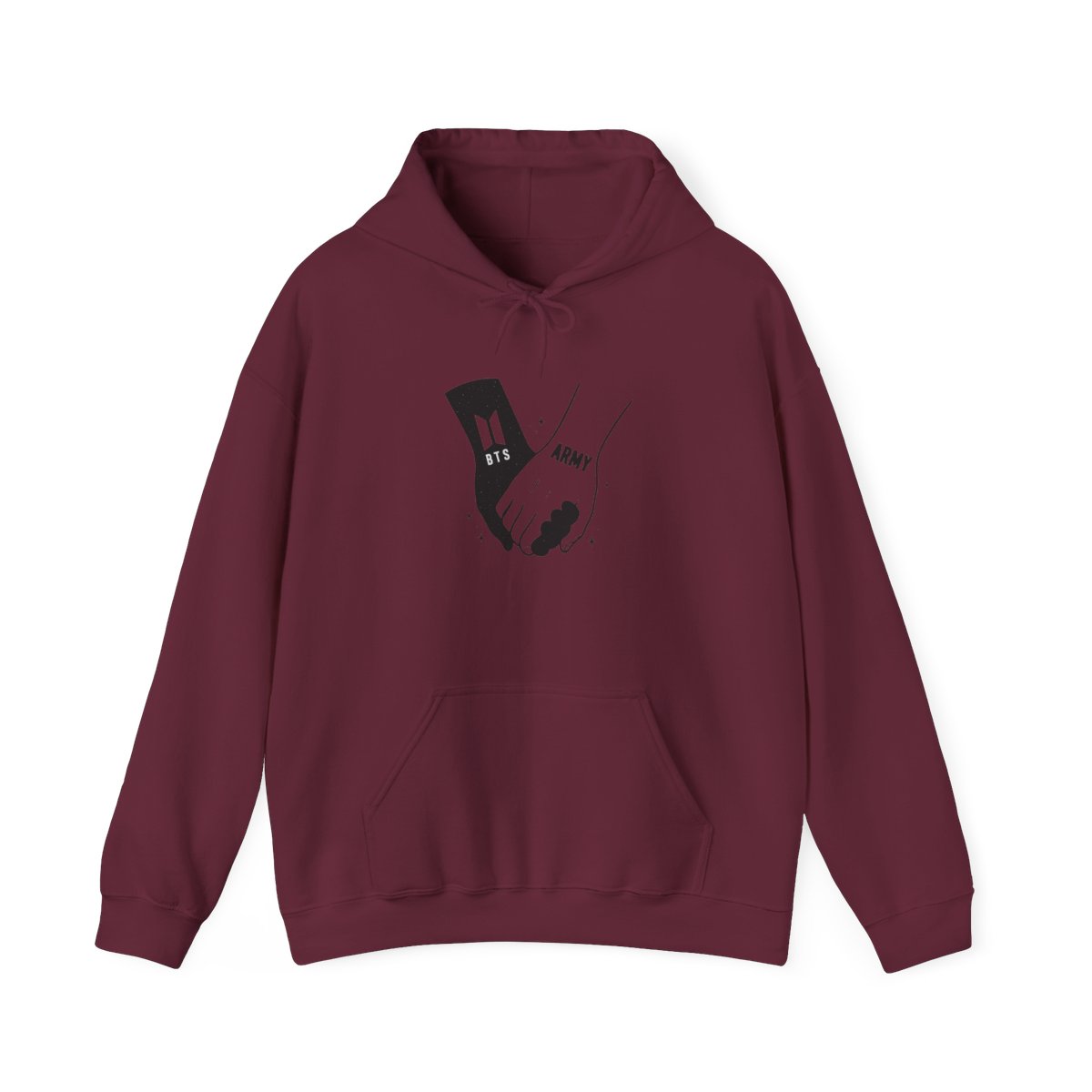 BTS "ARMY" Hoodie - alternate angle 3, merchandise