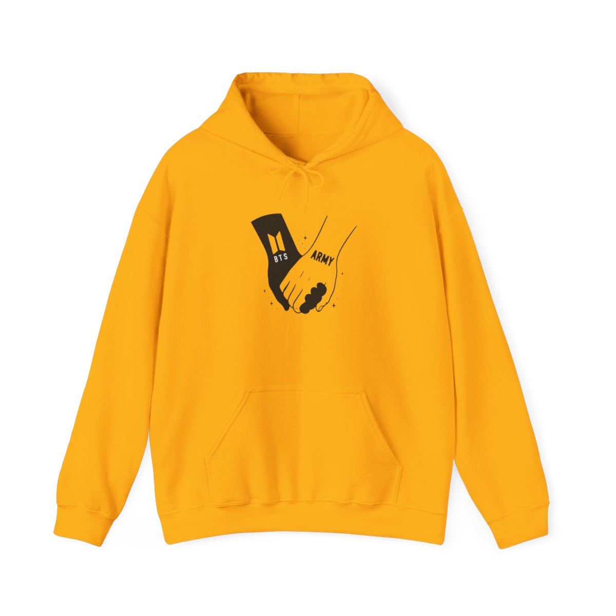 BTS "ARMY" Hoodie - alternate angle 2, merchandise