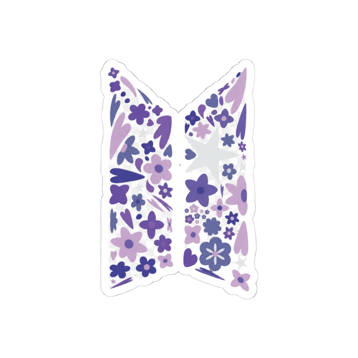 BTS Flower Sticker | Cute ARMY K-Pop Vinyl Decal