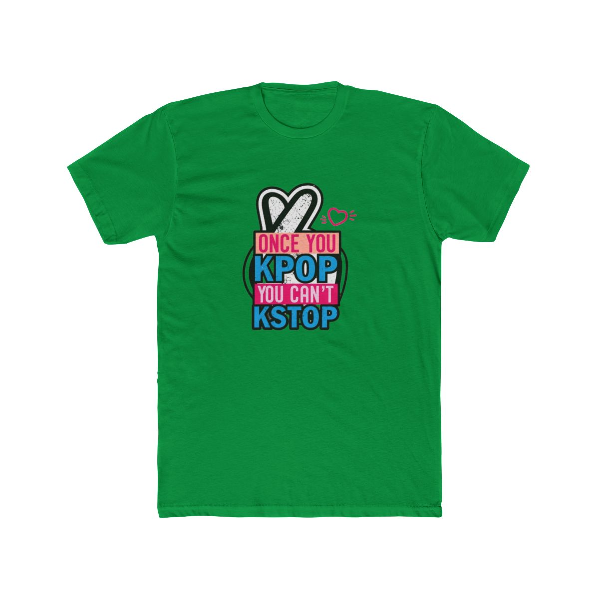 K-Pop Superfan Graphic T Shirt - Bold Stan Fandom Gear - alternate angle 2, merchandise
