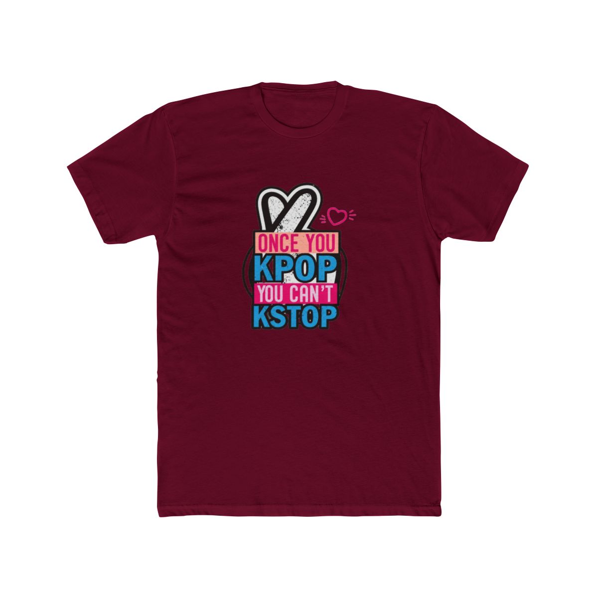 K-Pop Superfan Graphic T Shirt - Bold Stan Fandom Gear - alternate angle 3, merchandise