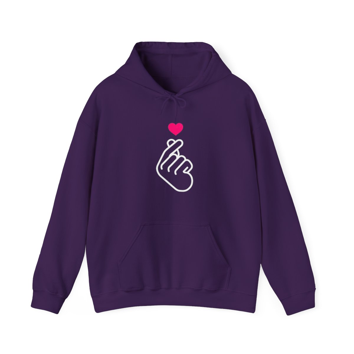 Iconic K-Pop Two-Tone Graphic Hoodie - alternate angle 3, merchandise