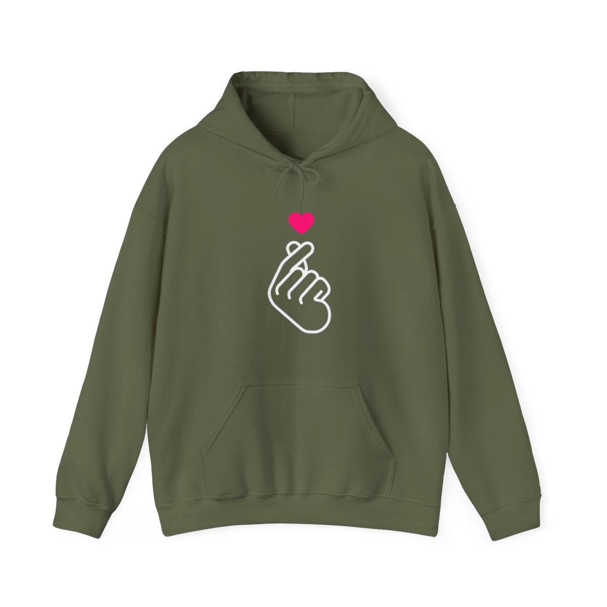 Iconic K-Pop Two-Tone Graphic Hoodie - alternate angle 4, merchandise