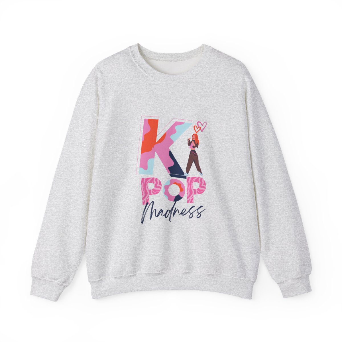 K-Pop Madness Crewneck T-Shirts - Ultimate Stan Gear - alternate angle 5, merchandise