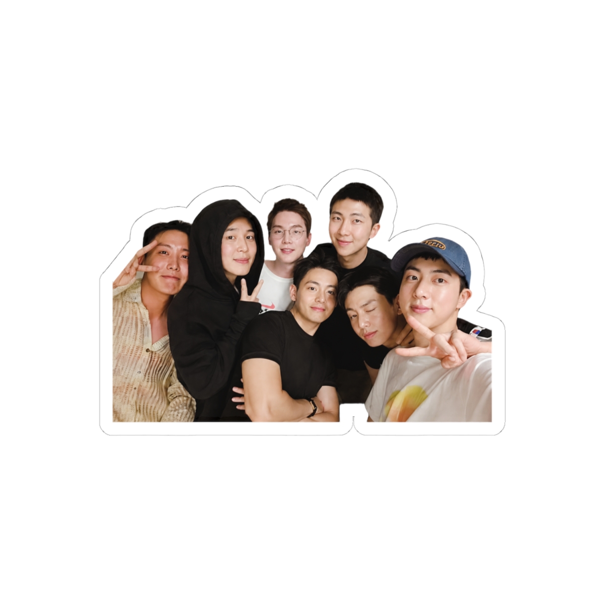 BTS Dynamite Bold Sticker | Vivid Vinyl Decal for ARMY Fans - alternate angle 1, merchandise