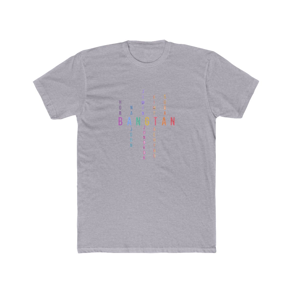 Bangtan Boys Member Name Letters T Shirt - alternate angle 4, merchandise