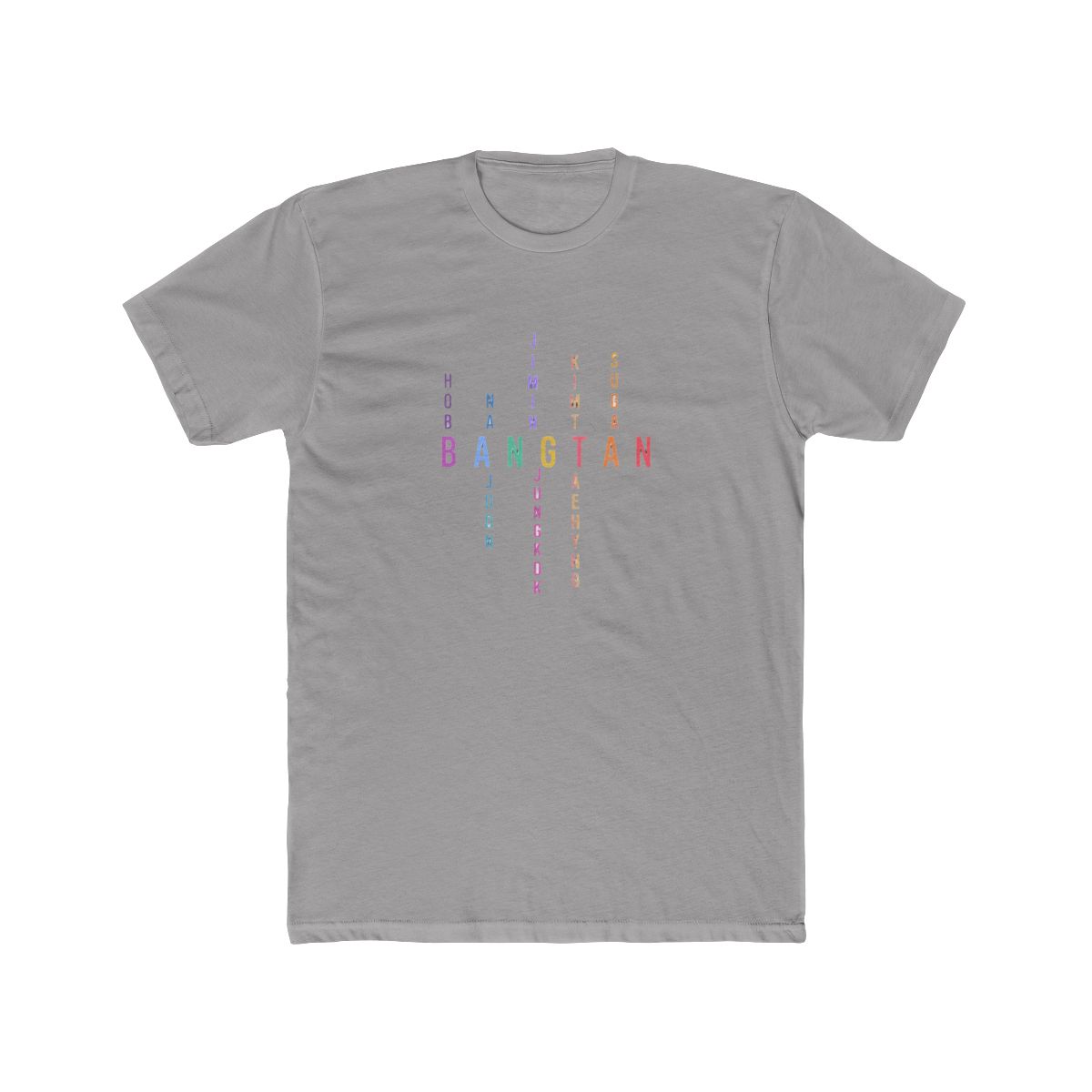 Bangtan Boys Member Name Letters T Shirt - alternate angle 5, merchandise