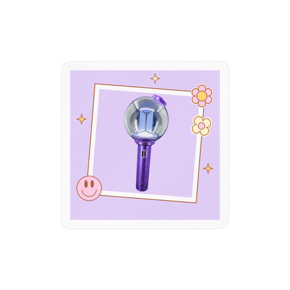 Army Lightstick New v4 Skin, Glitter Vinyl Wrap, Scratch-Resistant Decal - alternate angle 2, merchandise