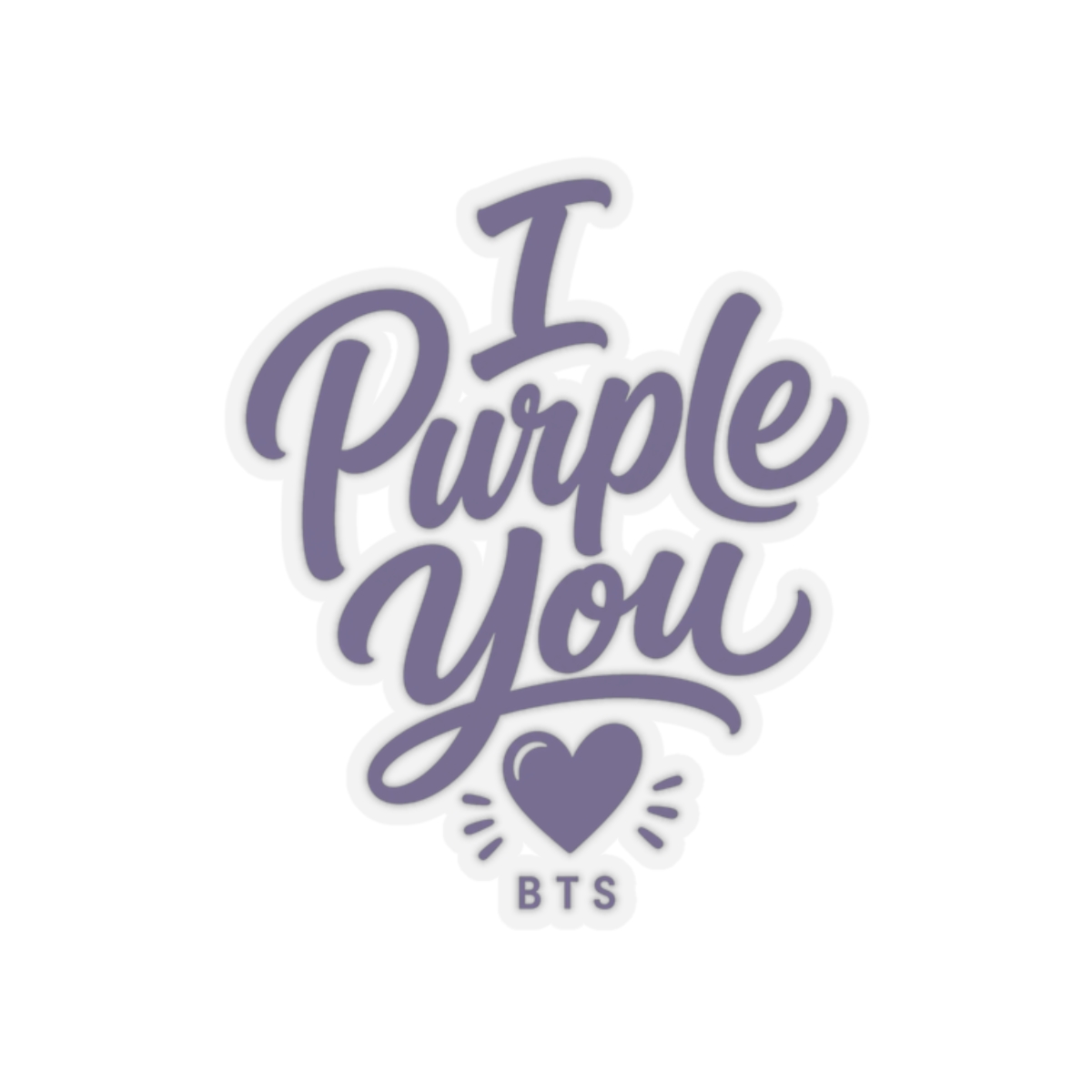 BTS "I Purple You" Sticker