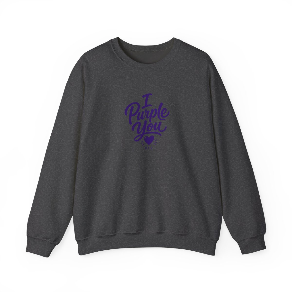 BTS "I Purple You" Crewneck - alternate angle 2, merchandise