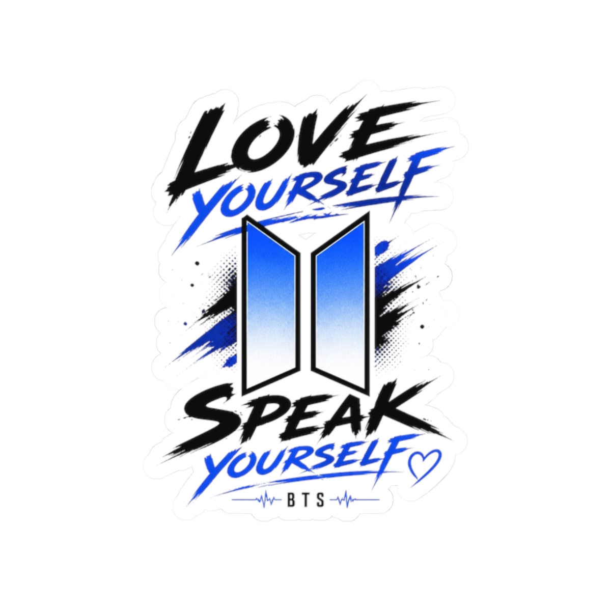 BTS "Love Yourself" Sticker - Official stickers merchandise