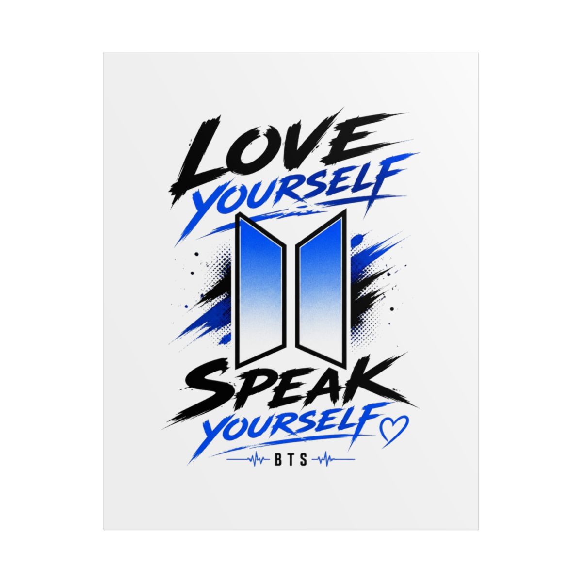 BTS "Love Yourself" Poster - alternate angle 1, merchandise