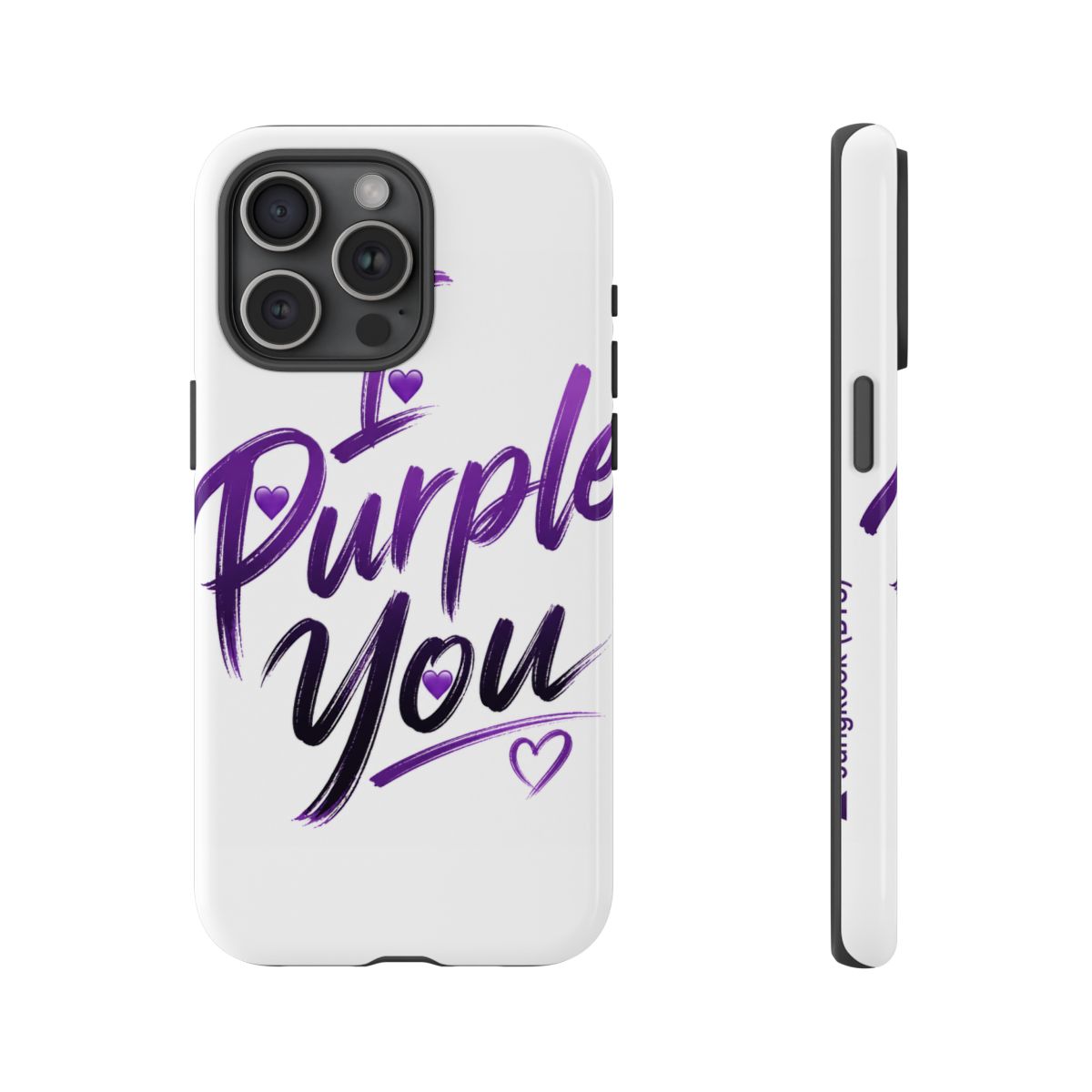 Jungkook (BTS) "I Purple You" Phone Case - alternate angle 2, merchandise