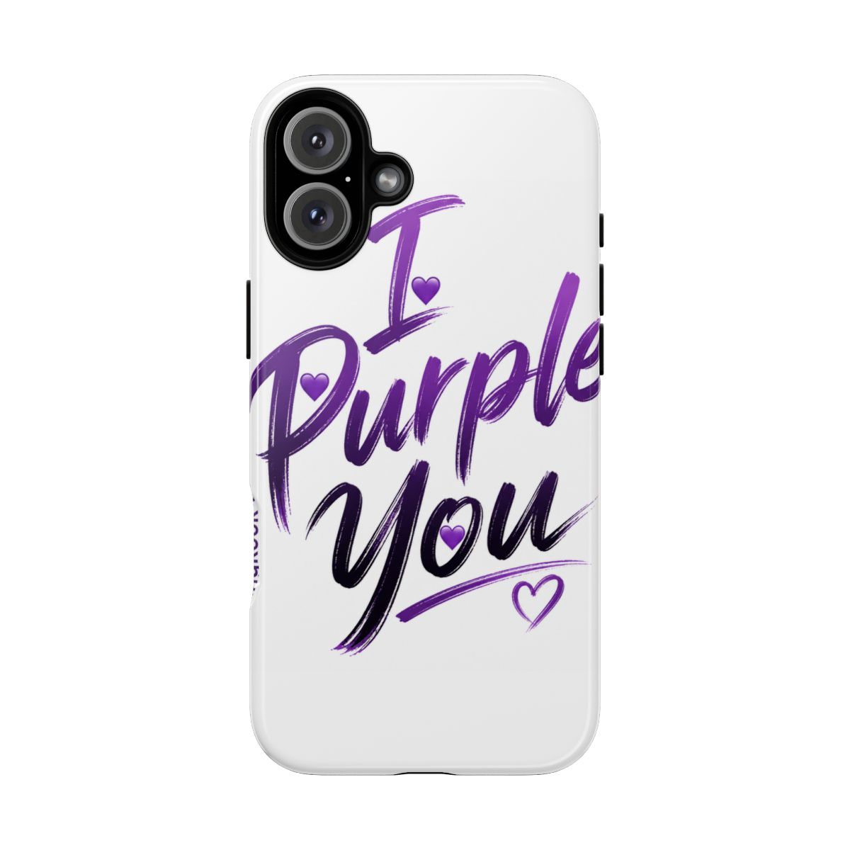 Jungkook (BTS) "I Purple You" Phone Case - alternate angle 3, merchandise