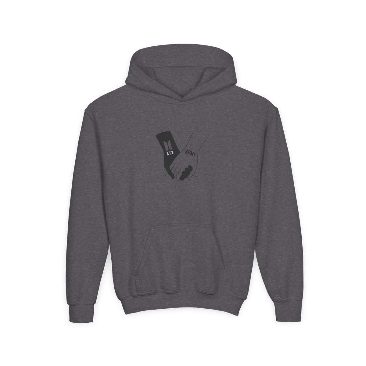 BTS "ARMY" Hoodie 2 - alternate angle 3, merchandise