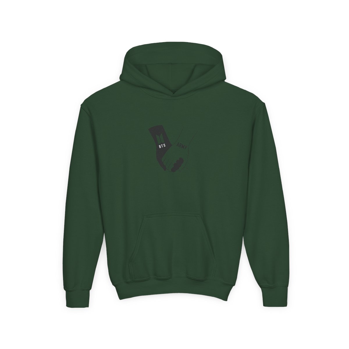 BTS "ARMY" Hoodie 2 - alternate angle 2, merchandise