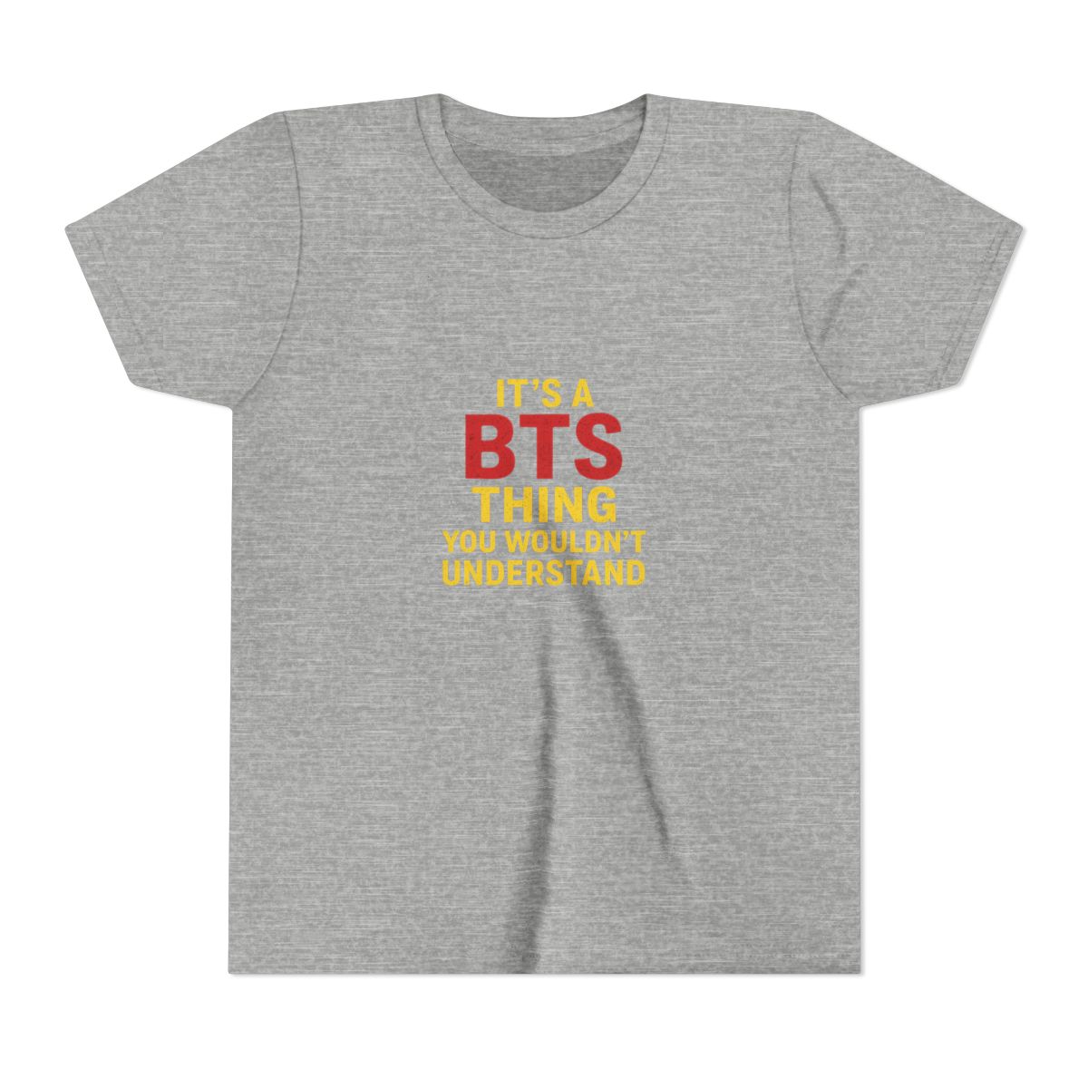 BTS Thing You Wouldn't Understand Funny Kids T-Shirt - alternate angle 3, merchandise