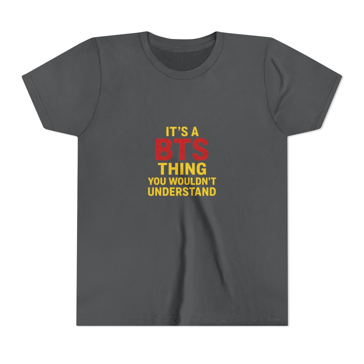 BTS Thing You Wouldn't Understand Funny Kids T-Shirt - alternate angle 5, merchandise
