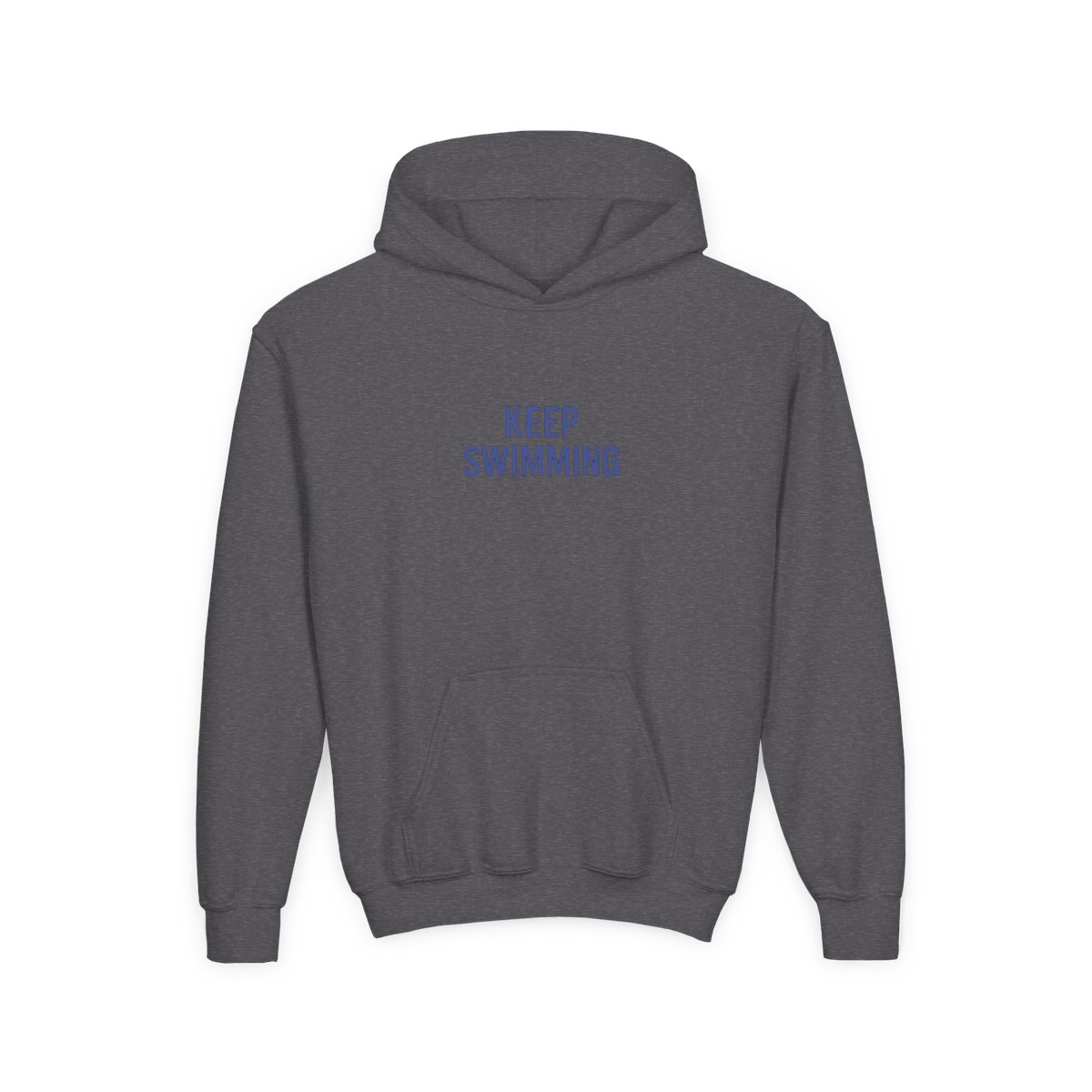 Handmade BTS-inspired Keep Swimming Jacket - Streetwear Blue Track Kids Hoodie - alternate angle 4, merchandise