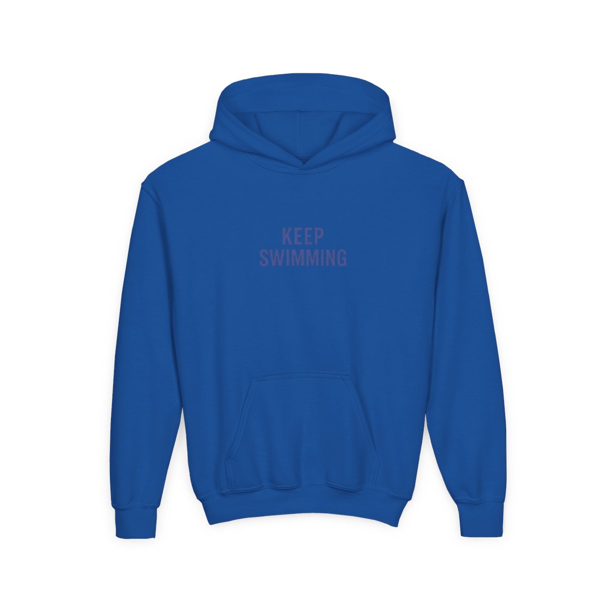 Handmade BTS-inspired Keep Swimming Jacket - Streetwear Blue Track Kids Hoodie - alternate angle 5, merchandise