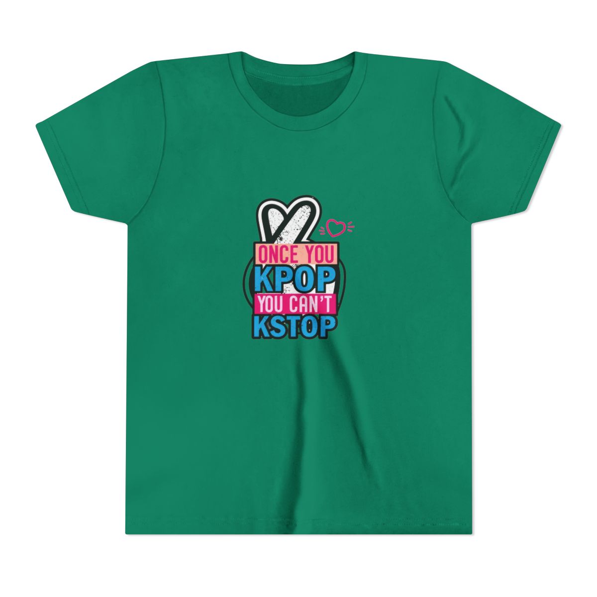 K-Pop Superfan Graphic Kids T Shirt - Bold Stan Fandom Gear - alternate angle 4, merchandise