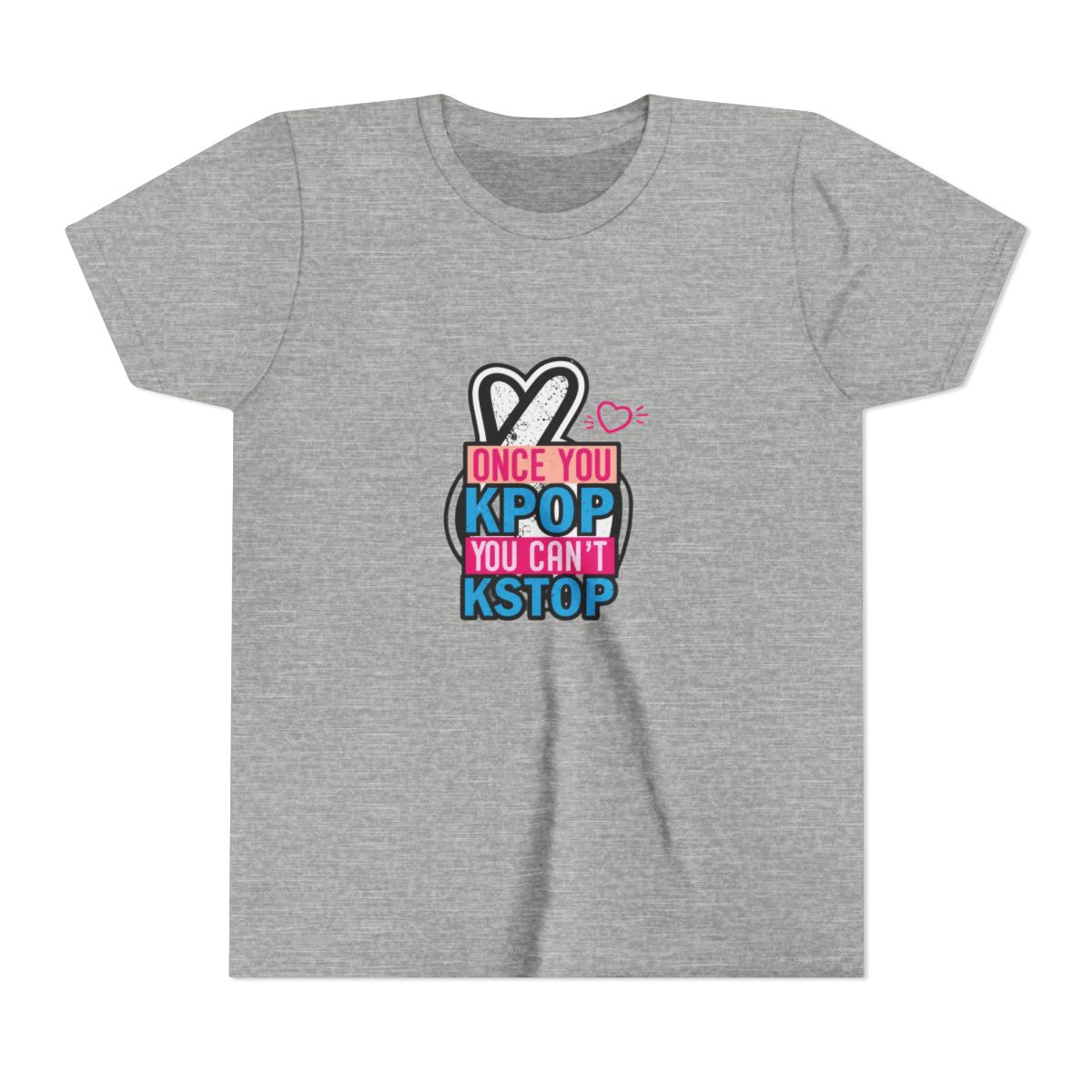 K-Pop Superfan Graphic Kids T Shirt - Bold Stan Fandom Gear - alternate angle 5, merchandise
