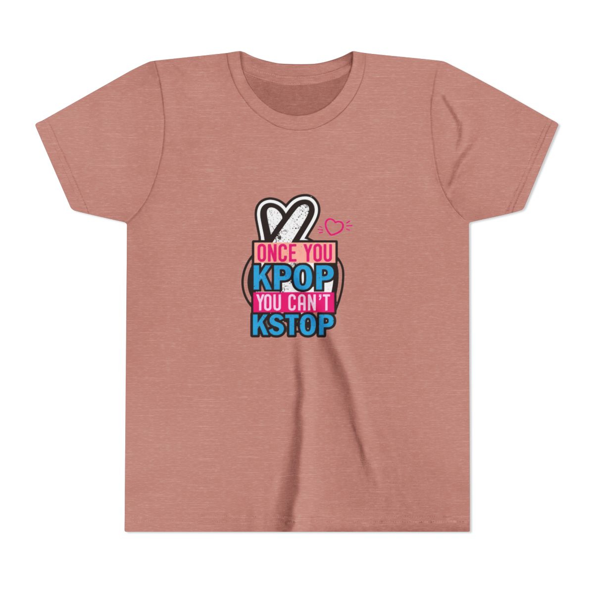 K-Pop Superfan Graphic Kids T Shirt - Bold Stan Fandom Gear - alternate angle 2, merchandise